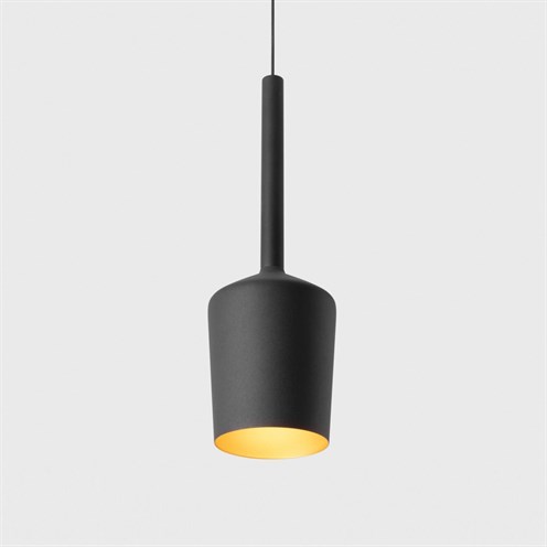 Modular+Tulip Blossom Suspended Surface Power Feed 1x max. 15W E27, rippvalgusti, must/kuldne